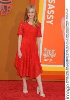 May 10, 2016 - Los Angeles, California, United States - May 10th 2016 - Los Angeles California USA - Actress ANGOURIE RICE at The Nice Guys Premiere held at the TCL Chinese Theater, Hollywood. Los Angeles United States - ZUMAf05_