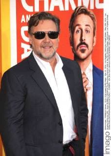 May 10, 2016 - Los Angeles, California, United States - May 10th 2016 - Los Angeles California USA - Actor RUSSELL CROWE at The Nice Guys Premiere held at the TCL Chinese Theater, Hollywood. Los Angeles United States - ZUMAf05_