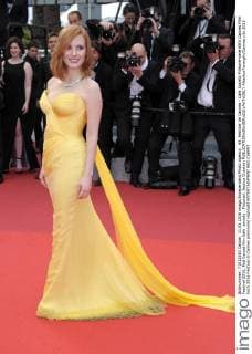 69. Festival de Cannes - Cafe Society Filmpremiere 69th Cannes Film Festival 2016, Red Carpet film Cafe society . Pictured: Jessica Chastain  AlbertoxTerenghi Cannes