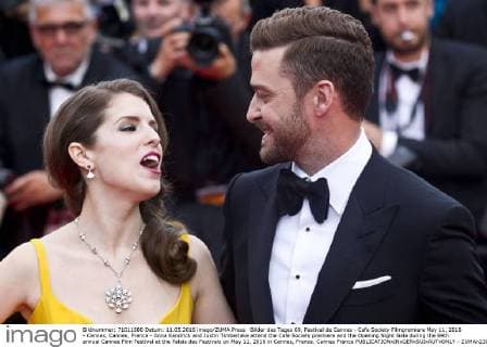 Bilder des Tages 69. Festival de Cannes - Cafe Society Filmpremiere May 11, 2016 - Cannes, Cannes, France - Anna Kendrick and Justin Timberlake attend the Cafe Society premiere and the Opening Night Gala during the 69th annual Cannes Film Festival at the Palais des Festivals on May 11, 2016 in Cannes, France. Cannes France  - ZUMAn230
