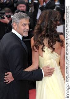 69. Festival de Cannes - George Clooney und Amal Alamuddin bei Money Monster Premiere 69th Cannes Film Festival 2016, Red Carpet film Money Monster . Pictured: George Clooney and wife Amal Alamuddin  AlbertoxTerenghi Cannes