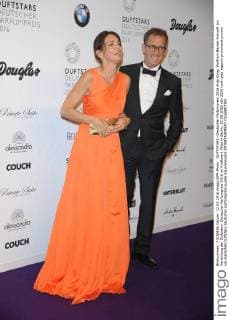 DUFTSTARS -Deutscher Parfumpreis 2016 Anja Kling, Wolfram Becker Ankunft zur Verleihung der Duftstars- Deutscher Parfumpreis 2016 im Kraftwerk Mitte in Berlin, 12.05.2016
