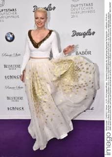 Franziska Knuppe bei der Verleihung Deutscher Parfumpreis - Duftstars 2016 am 12.05.2016 in Berlin Deutscher Parfumpreis Duftstars 2016 in Berlin 