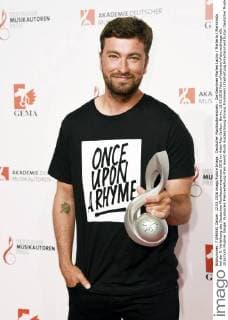 Deutscher Musikautorenpreis - Die Gewinner Marten Laciny Marteria Marsimoto bei der 8. Verleihung des Deutschen Musikautorenpreises 2016 im Hotel Ritz-Carlton. Berlin, 12.05.2016 Foto:xFredericx xFuturexImage