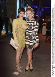 Isabell Horn und Evelyn Weigert bei der 24. Verleihung des Deutschen Parfumpreises Duftstars 2016 im Kraftwerk. Berlin, 12.05.2016 Foto:xS.xGabschx xFuturexImage