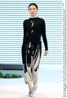 Qingdao Fashion Week - Pozo Modenschau (160513) -- QINGDAO, May 13, 2016 -- A model presents a creation of a fashion brand Pozo during the 16th China (Qingdao) International Fashion Week in Qingdao, east China s Shandong Province, May 13, 2016. ) (mp) CHINA-QINGDAO-FASHION WEEK (CN) ChenxJianli 