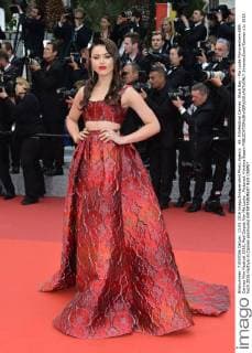 69. Filmfestival Cannes: Slack Bay - Ma Loute Filmpremiere 69th Cannes Film Festival 2016, Red Carpet film Ma Loute . Pictured: Kristina Bazan  SimonexComi Cannes