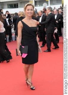 69. Filmfestival Cannes: Slack Bay - Ma Loute Filmpremiere 69th Cannes Film Festival 2016, Red Carpet film Ma Loute . Pictured: Anne-Sophie Lapix  AlbertoxTerenghi Cannes