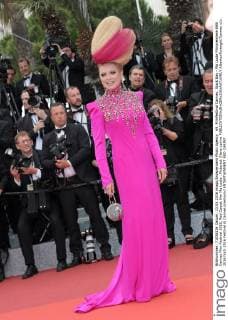 69. Filmfestival Cannes: Slack Bay - Ma Loute Filmpremiere 69th Cannes Film Festival 2016, Red Carpet film Ma Loute . Pictured: Elena Lenina  AlbertoxTerenghi Cannes