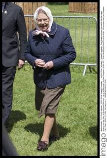 . 14 05 2016. Windsor, United Kingdom. The Queen arriving to watch the carriage driving on day four of the Royal Windsor Horse in Windsor, United Kingdom.  xStephenxLockx xi-Imagesx IIM-12653-0025