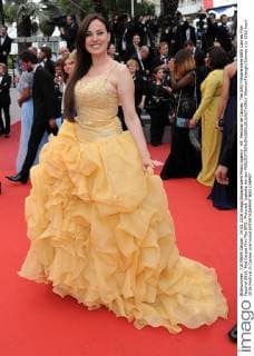 69. Festival de Cannes: The BFG Filmpremiere 69th Cannes Film Festival 2016, Red Carpet film The BFG . Pictured: Isabelle Adriani  AlbertoxTerenghi Cannes