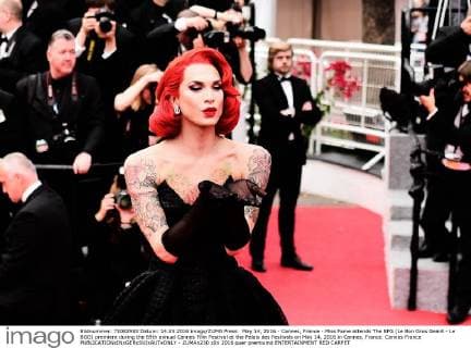 May 14, 2016 - Cannes, France - Miss Fame attends The BFG (Le Bon Gros Geant - Le BGG) premiere during the 69th annual Cannes Film Festival at the Palais des Festivals on May 14, 2016 in Cannes, France. Cannes France  - ZUMAn230