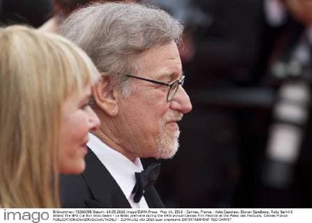 May 14, 2016 - Cannes, France - Kate Capshaw, Steven Spielberg, Ruby Barnhill attend The BFG (Le Bon Gros Geant - Le BGG) premiere during the 69th annual Cannes Film Festival at the Palais des Festivals. Cannes France - ZUMAc162