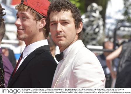 69. Festival de Cannes - American Honey Premiere 207665 De Rosa-Garcia Starface 2016-05-15 Cannes France 69th Annual Cannes Film Festival. Red Carpet of the movie « American Honey » . 69ème Festival International du film de Cannes. Montee des marches du film « American Honey » LaBeouf, Shia; Coalson, Raymond  Copyright: xDexRosa-Garciax xStarfacex STAR_207665_020