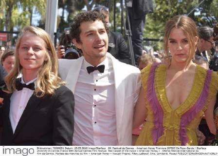 69. Festival de Cannes - American Honey Premiere 207665 De Rosa-Garcia Starface 2016-05-15 Cannes France 69th Annual Cannes Film Festival. Red Carpet of the movie « American Honey » . 69ème Festival International du film de Cannes. Montee des marches du film « American Honey » Keough-Presley, Riley; LaBeouf, Shia; Lombardi, Mccaul  Copyright: xDexRosa-Garciax xStarfacex STAR_207665_022