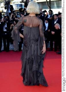 69th Cannes Film Festival 2016, Red Carpet film Mal de Pierres . Pictured: Miss Fame  SimonexComi Cannes