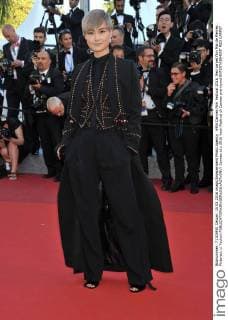 69th Cannes Film Festival 2016, Red carpet film Mal de Pierres . Pictured: Li Yuchun  Cannes