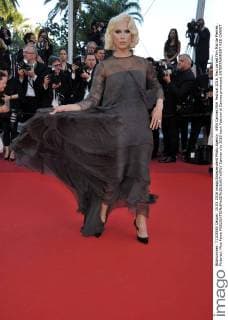 69th Cannes Film Festival 2016, Red carpet film Mal de Pierres . Pictured: Miss Fame  Cannes