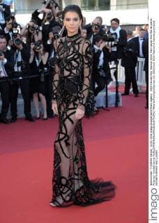 69th Cannes Film Festival 2016, Red Carpet film Mal de pierre . Pictured: Kendall Jenner  AlbertoxTerenghi Cannes