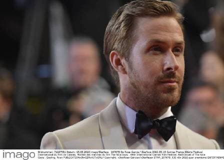 207678 De Rosa-Garcia Starface 2016-05-15 Cannes France 69ème Festival International du Film de Cannes. Montée des marches du film The Nice Guys . 69th International Cannes Film Festival. Red Carpet of The Nice Guys . Gosling, Ryan  Copyright: xDexRosa-Garciax xStarfacex STAR_207678_030