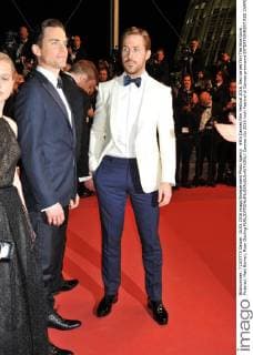 69th Cannes Film Festival 2016, Red carpet film The Nice Guys . Pictured: Matt Bomen, Ryan Gosling  Cannes