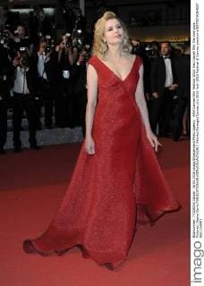 69th Cannes Film Festival 2016, Red Carpet film The nice guys . Pictured: Geena Davis  AlbertoxTerenghi Cannes