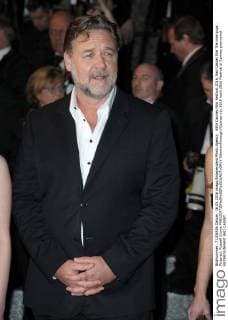 69th Cannes Film Festival 2016, Red Carpet film The nice guys . Pictured: Russell Crowe  AlbertoxTerenghi Cannes