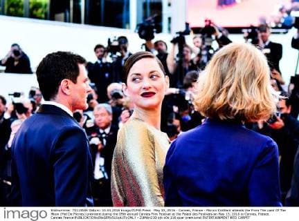 May 15, 2016 - Cannes, France - Marion Cotillard attends the From The Land Of The Moon (Mal De Pierres) premiere during the 69th annual Cannes Film Festival at the Palais des Festivals on May 15, 2016 in Cannes, France. Cannes France  - ZUMAn230