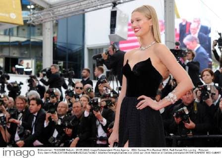 69th Cannes Film Festival 2016, Red Carpet film Loving . Pictured: Tony Garrn  AlbertoxTerenghi Cannes