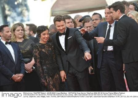 207713 De Rosa-Garcia Starface 2016-05-16 Cannes France 69eme Festival International du film de Cannes. Montee des marches du film Loving . 69th International Cannes Film Festival. Red Carpet of the movie Loving. Edgerton, Joel; Negga, Ruth; Nichols, Jeff  Copyright: xDexRosa-Garciax xStarfacex STAR_207713_015