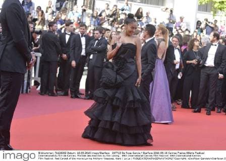 207713 De Rosa-Garcia Starface 2016-05-16 Cannes France 69ème Festival International du film de Cannes. Montée des marches du film Loving . 69th International Cannes Film Festival. 69th International Cannes Film Festival. Red Carpet of the movie Loving Anthony-Vasquez, Alani ( La La )  Copyright: xDexRosa-Garciax xStarfacex STAR_207713_161