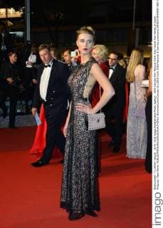 69th Cannes Film Festival 2016, Red Carpet film Hands of Stone . Pictured: Gaia Weiss  SimonexComi Cannes
