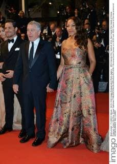 69th Cannes Film Festival 2016, Red Carpet film Hands of Stone . Pictured: Robert De Niro, Grace Hightowe  SimonexComi Cannes