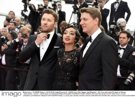 Jeff Nichols, Ruth Negga, Joel Edgerton - 69. Internationales Filmfestival Cannes - Red Carpet - Loving - 16 05 2016 LoicThebaudx 
