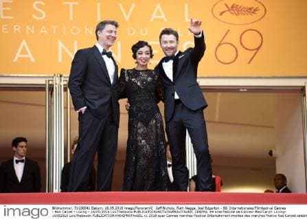 Jeff Nichols, Ruth Negga, Joel Edgerton - 69. Internationales Filmfestival Cannes - Red Carpet - Loving - 16 05 2016 LoicThebaudx 
