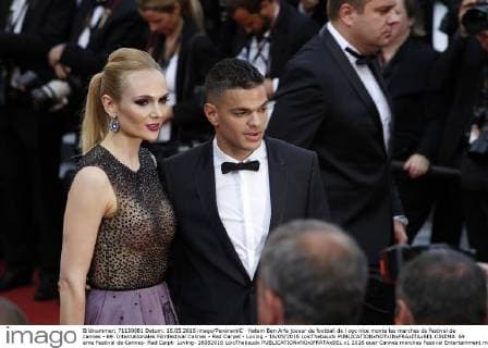 Hatem Ben Arfa joueur de football de l ogc nice monte les marches du festival de cannes - 69. Internationales Filmfestival Cannes - Red Carpet - Loving - 16 05 2016 LoicThebaudx 