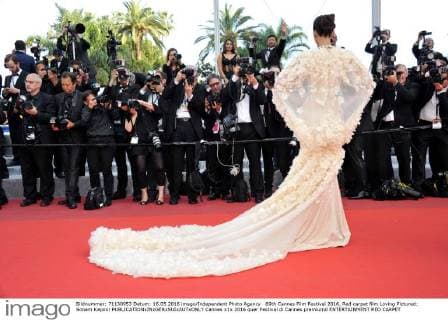 69th Cannes Film Festival 2016, Red carpet film Loving Pictured: Sonam Kapoor  Cannes