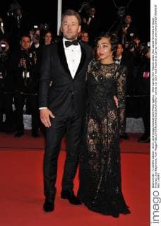 69th Cannes Film Festival 2016, Red carpet film Hans of Stone . Pictured: Joel Edgertone, Ruth Negga  Cannes