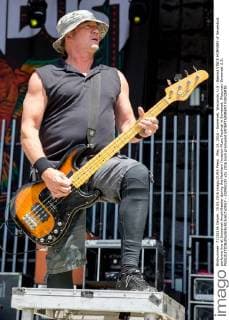 May 15, 2016 - Somerset, Wisconsin, U.S - Bassist VINCE HORNSBY of Sevendust performs live at Somerset Amphitheater during the Northern Invasion Music Festival in Somerset, Wisconsin Somerset U.S. - ZUMAs135