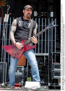 May 15, 2016 - Somerset, Wisconsin, U.S - Guitarist JOHN CONNOLLY of Sevendust performs live at Somerset Amphitheater during the Northern Invasion Music Festival in Somerset, Wisconsin Somerset U.S. - ZUMAs135