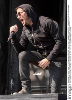 May 15, 2016 - Somerset, Wisconsin, U.S - Singer ADAM GONTIER of Saint Asonia performs live at Somerset Amphitheater during the Northern Invasion Music Festival in Somerset, Wisconsin Somerset U.S. - ZUMAs135