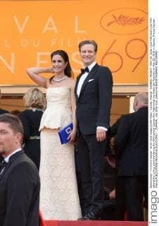 Cannes, France - CANNES, FRANCE - MAY 16: Actor Colin Firth and Livia Firth attend the Loving premiere during the 69th annual Cannes Film Festival at the Palais des Festivals on May 16, 2016 in Cannes, France Cannes France - ZUMAi09_