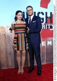 Lauren Miller mit Ehemann Seth Rogen bei der Premiere des Kinofilms Neighbors 2: Sorority Rising Bad Neighbors 2 im Regency Village Theatre. Los Angeles, 16.05.2016 Foto:xD.xBedrosianx xFuturexImage
