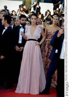 69th Cannes Film Festival 2016, Red Carpet film Julieta . Pictured: Barbara Palvin  SimonexComi Cannes
