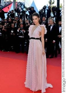 69th Cannes Film Festival 2016, Red Carpet film Julieta . Pictured: Barbara Palvin  SimonexComi Cannes