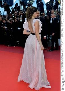 69th Cannes Film Festival 2016, Red Carpet film Julieta . Pictured: Barbara Palvin  SimonexComi Cannes