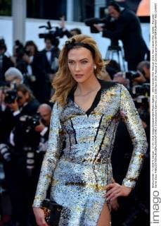 69th Cannes Film Festival 2016, Red Carpet film Julieta . Pictured: Karlie Kloss  SimonexComi Cannes