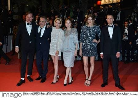 69th Cannes Film Festival 2016, Red Carpet film Personal Shopper . Pictured: Cast  SimonexComi Cannes