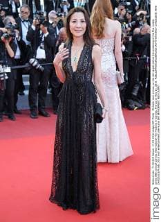 Michelle Yeoh arrives on the red carpet before the screening of the film Julieta at the 69th annual Cannes International Film Festival in Cannes, France on May 17, 2016.  CAN20160517845 DAVIDxSILPA