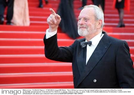 Terry Gilliam arrives on the red carpet before the screening of the film Julieta at the 69th annual Cannes International Film Festival in Cannes, France on May 17, 2016.  CAN20160517849 DAVIDxSILPA